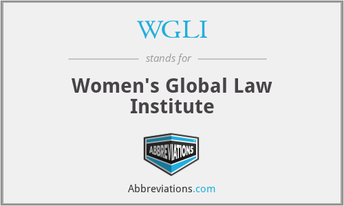 WGLI - Women's Global Law Institute