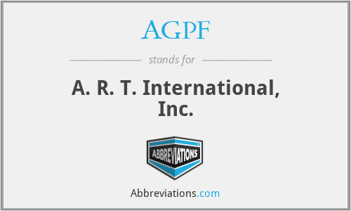 AGPF - A. R. T. International, Inc.