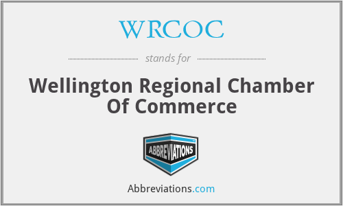 WRCOC - Wellington Regional Chamber Of Commerce