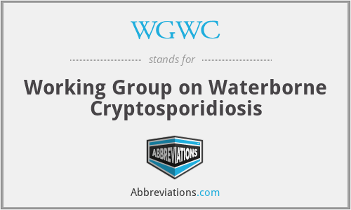 WGWC - Working Group on Waterborne Cryptosporidiosis