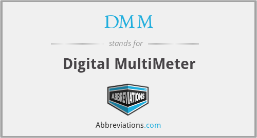 DMM - Digital MultiMeter