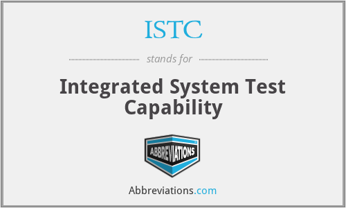 ISTC - Integrated System Test Capability