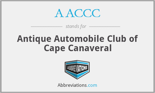AACCC - Antique Automobile Club of Cape Canaveral