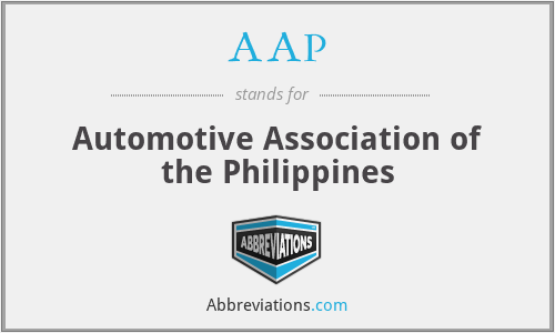 AAP - Automotive Association of the Philippines