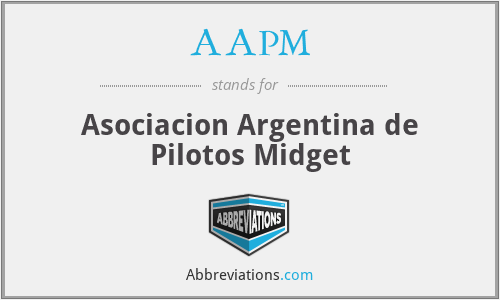 AAPM - Asociacion Argentina de Pilotos Midget