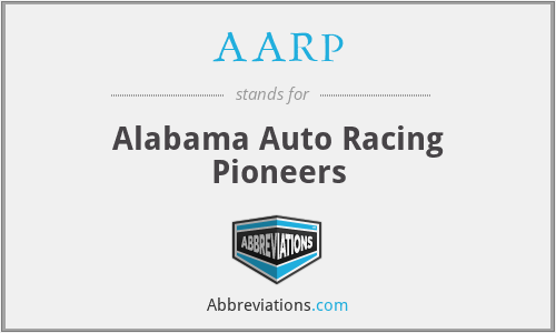 AARP - Alabama Auto Racing Pioneers