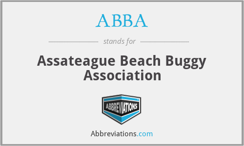 ABBA - Assateague Beach Buggy Association