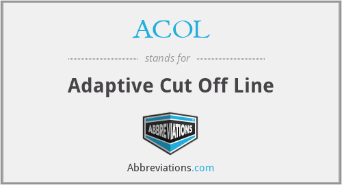 ACOL - Adaptive Cut Off Line