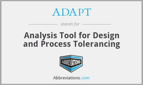 ADAPT - Analysis Tool for Design and Process Tolerancing