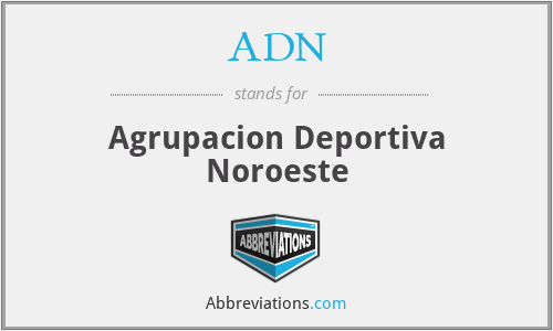ADN - Agrupacion Deportiva Noroeste