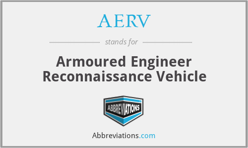 AERV - Armoured Engineer Reconnaissance Vehicle