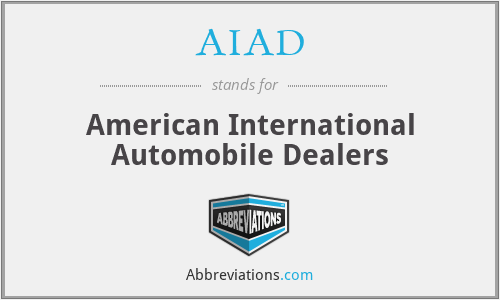 AIAD - American International Automobile Dealers