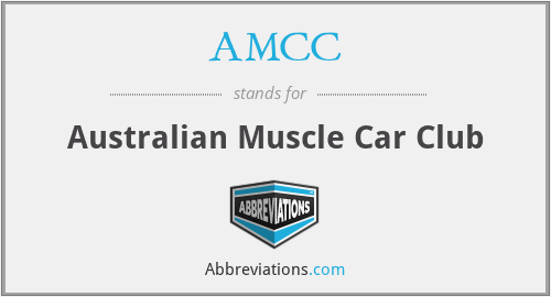 AMCC - Australian Muscle Car Club