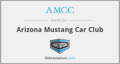 AMCC - Arizona Mustang Car Club