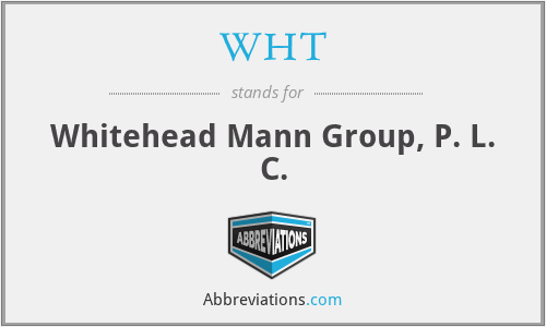 WHT - Whitehead Mann Group, P. L. C.