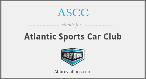 ASCC - Atlantic Sports Car Club