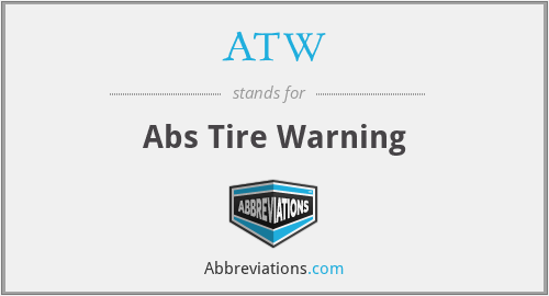 ATW - Abs Tire Warning