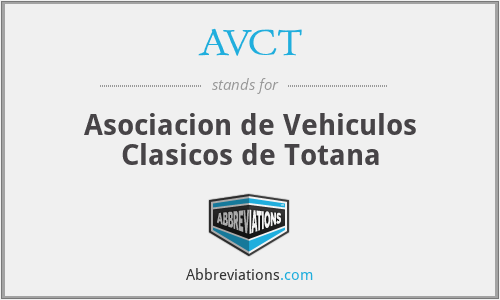 AVCT - Asociacion de Vehiculos Clasicos de Totana