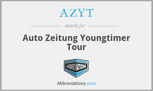 AZYT - Auto Zeitung Youngtimer Tour