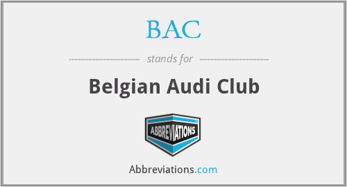 BAC - Belgian Audi Club