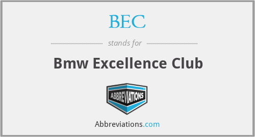 BEC - Bmw Excellence Club