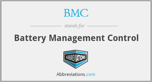 BMC - Battery Management Control