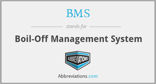 BMS - Boil-Off Management System