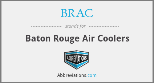 BRAC - Baton Rouge Air Coolers
