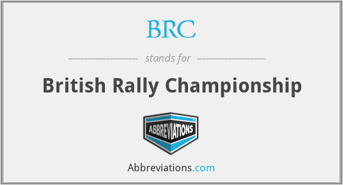 BRC - British Rally Championship