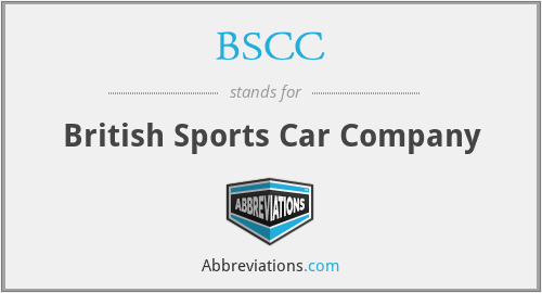 BSCC - British Sports Car Company