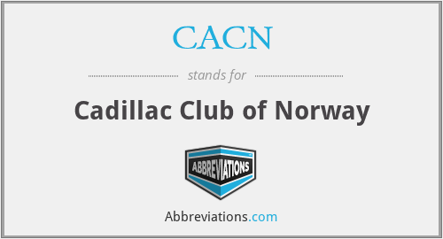CACN - Cadillac Club of Norway