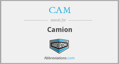 CAM - Camion