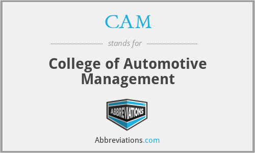CAM - College of Automotive Management