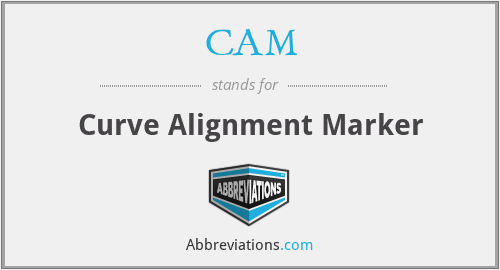 CAM - Curve Alignment Marker