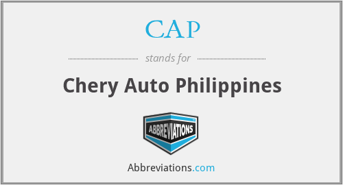 CAP - Chery Auto Philippines