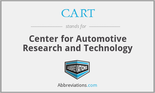 CART - Center for Automotive Research and Technology