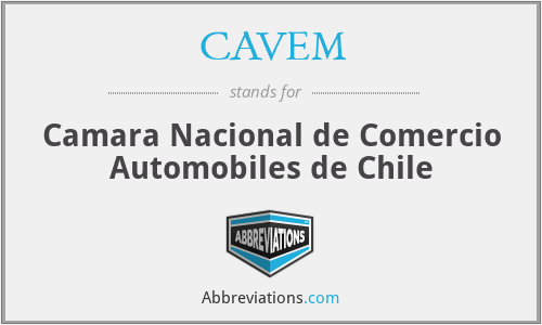 CAVEM - Camara Nacional de Comercio Automobiles de Chile