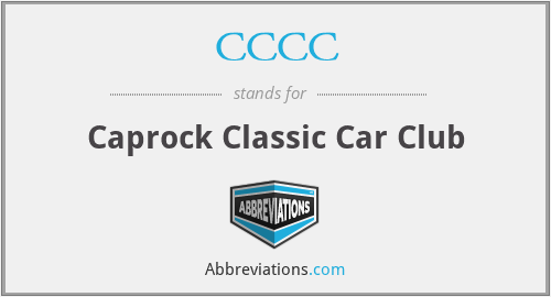 CCCC - Caprock Classic Car Club