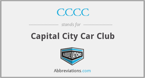 CCCC - Capital City Car Club
