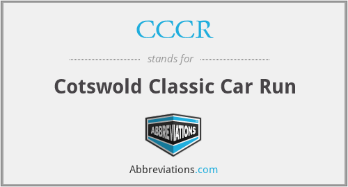 CCCR - Cotswold Classic Car Run