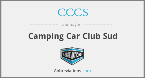 CCCS - Camping Car Club Sud