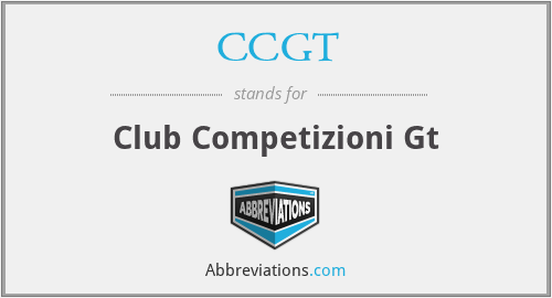 CCGT - Club Competizioni Gt