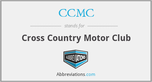 CCMC - Cross Country Motor Club