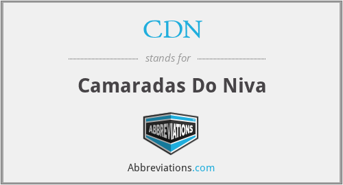 CDN - Camaradas Do Niva