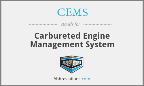 CEMS - Carbureted Engine Management System