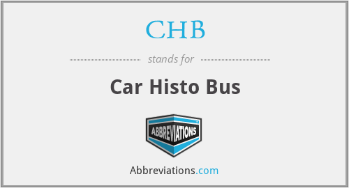 CHB - Car Histo Bus