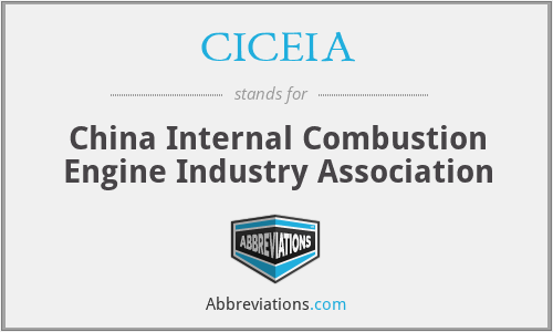 CICEIA - China Internal Combustion Engine Industry Association