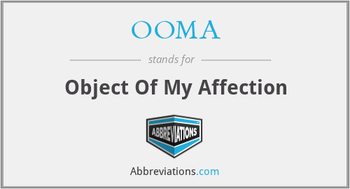 OOMA - Object Of My Affection