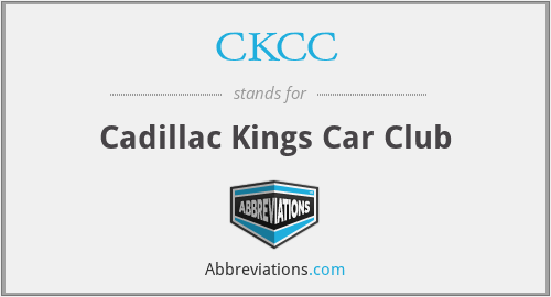 CKCC - Cadillac Kings Car Club