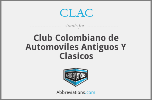 CLAC - Club Colombiano de Automoviles Antiguos Y Clasicos